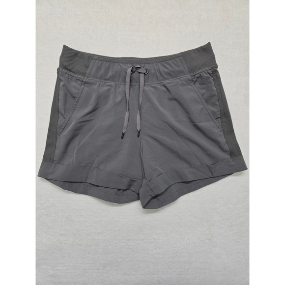 Champion Women's Gray Athletic Running Shorts Drawstring Waist Size S - Picture 1 of 7